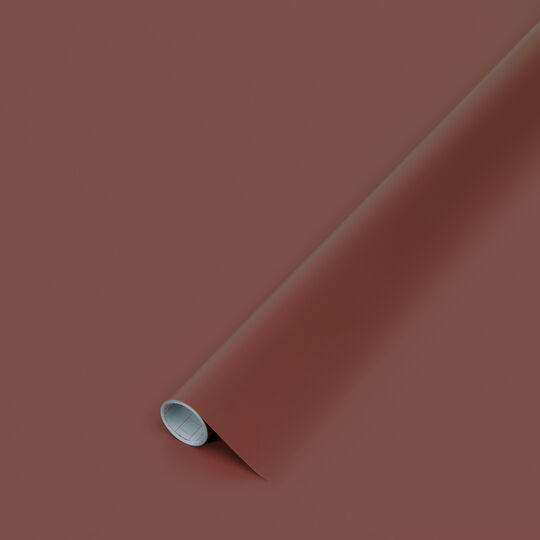 Klebefolie Uni seidenmatt rusty red image number null